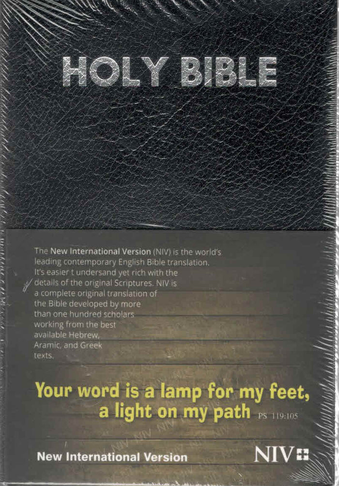 NIV Holy Bible Compact Black