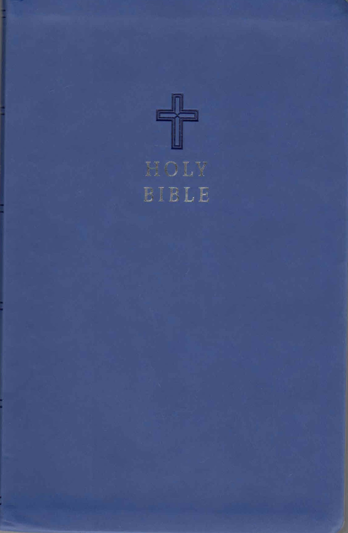NKJV Holy Bible, Value Ultra Thinline Bible, Comfort Print Blue