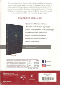 NKJV Giant Print Center-Column Reference Bible