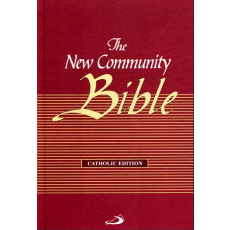 The New Community Bible | Standard Edition | Hardbound | Red