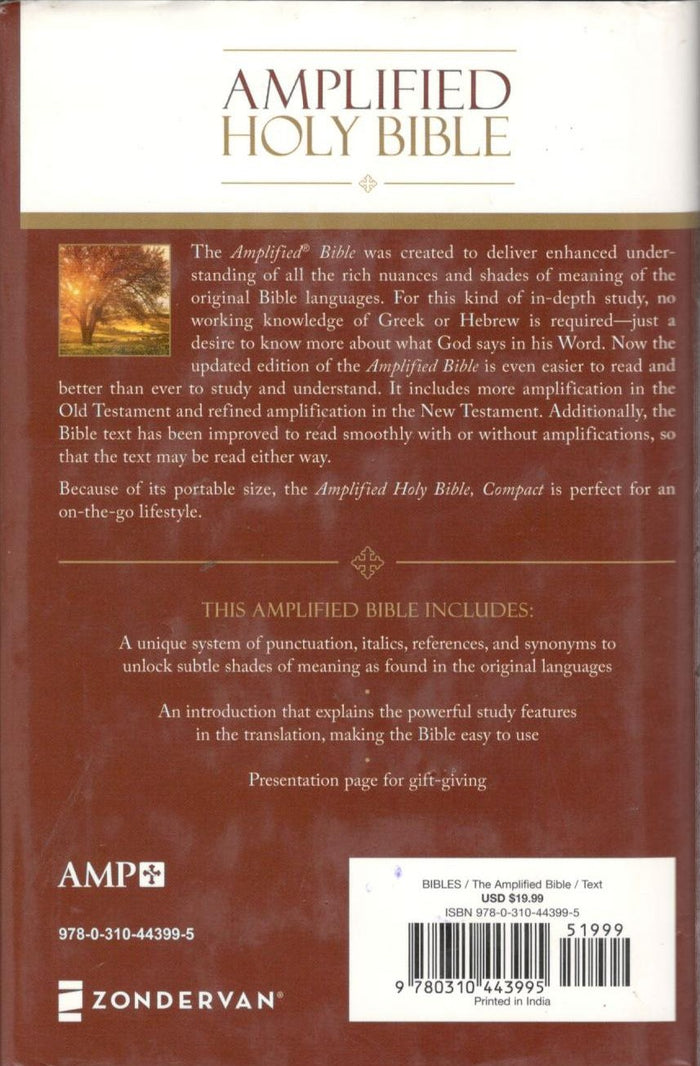 Amplified Holy Bible Compact