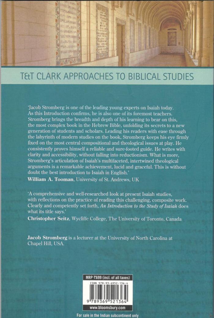 An Introduction to the Study of Isaiah