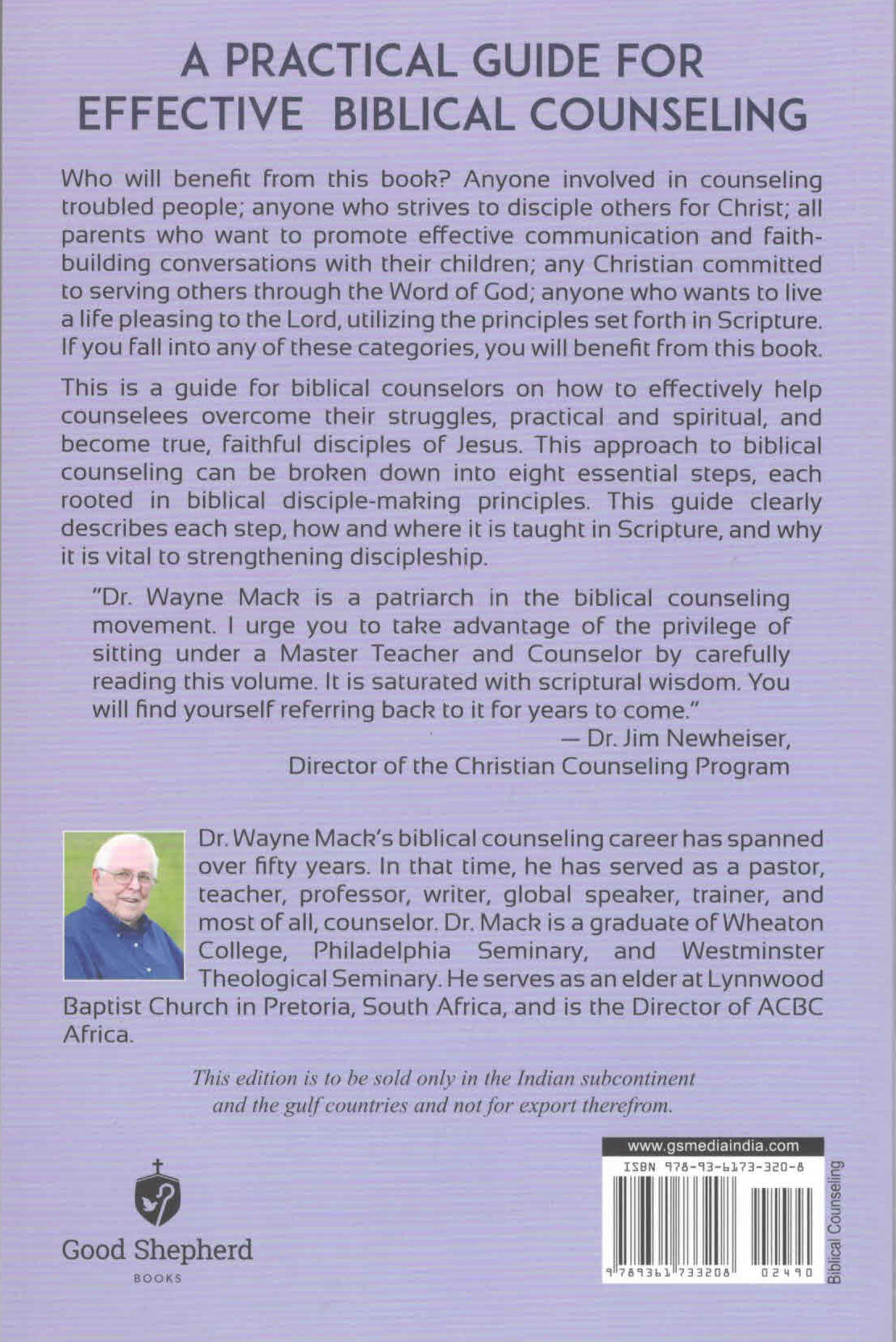 A Practical Guide for Effective Biblical Counselling