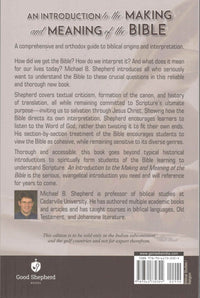 An Introduction to the Making and Meaning of the Bible
