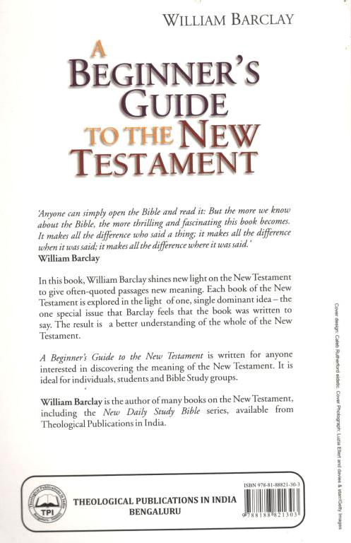 A Beginner's Guide to the New Testament