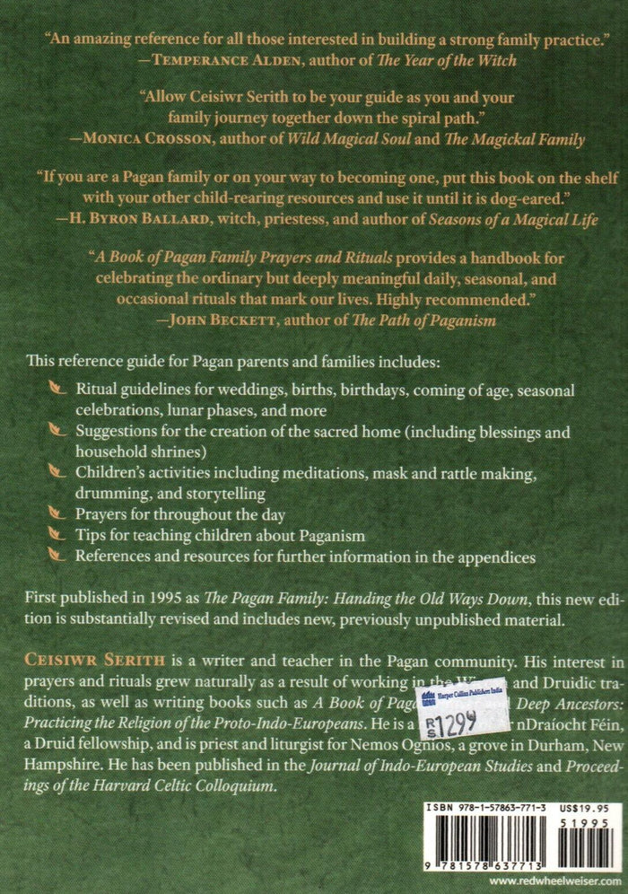 A book of Pagan Family Prayers & Rituals