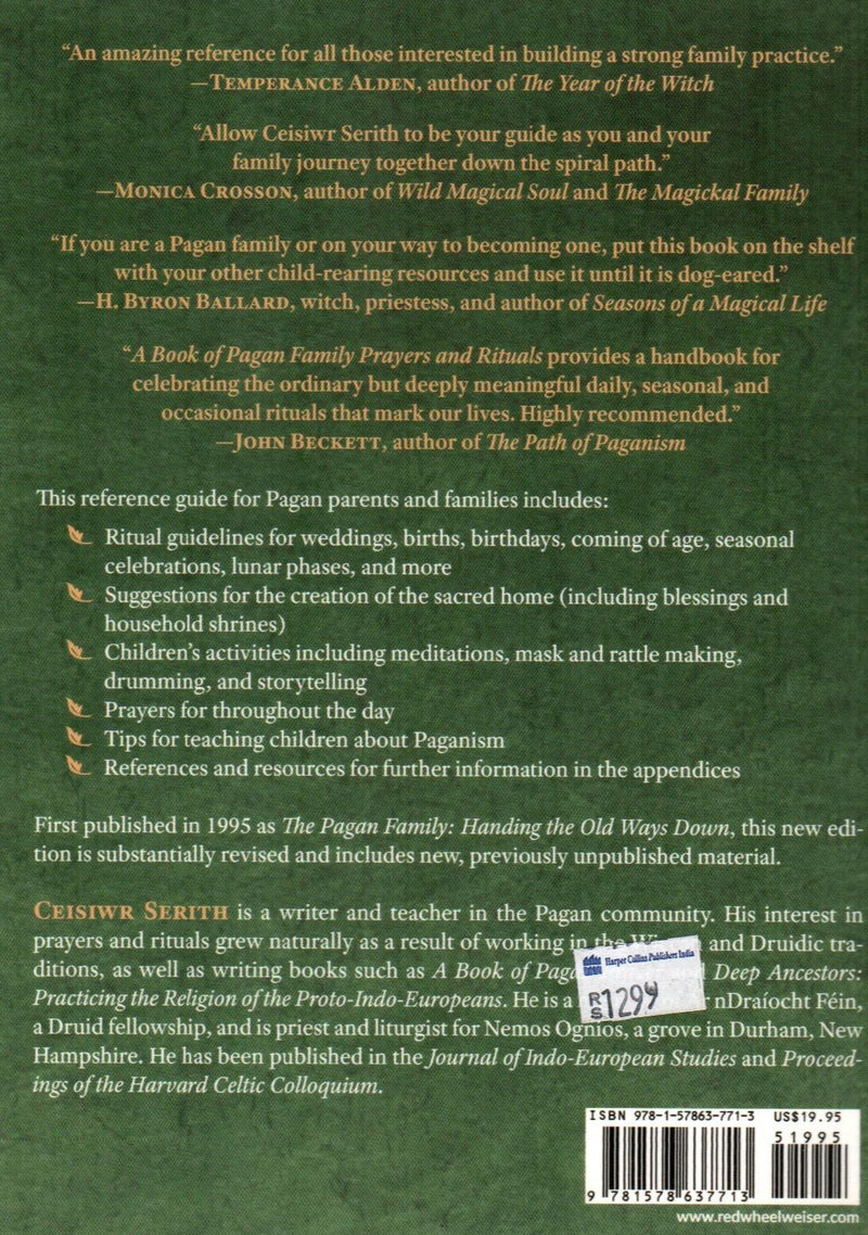 A book of Pagan Family Prayers & Rituals