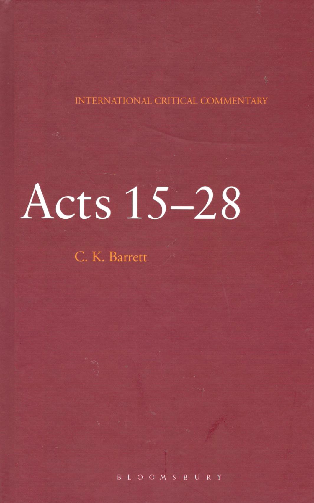 ICC - Acts 15-28 (Vol. 2)