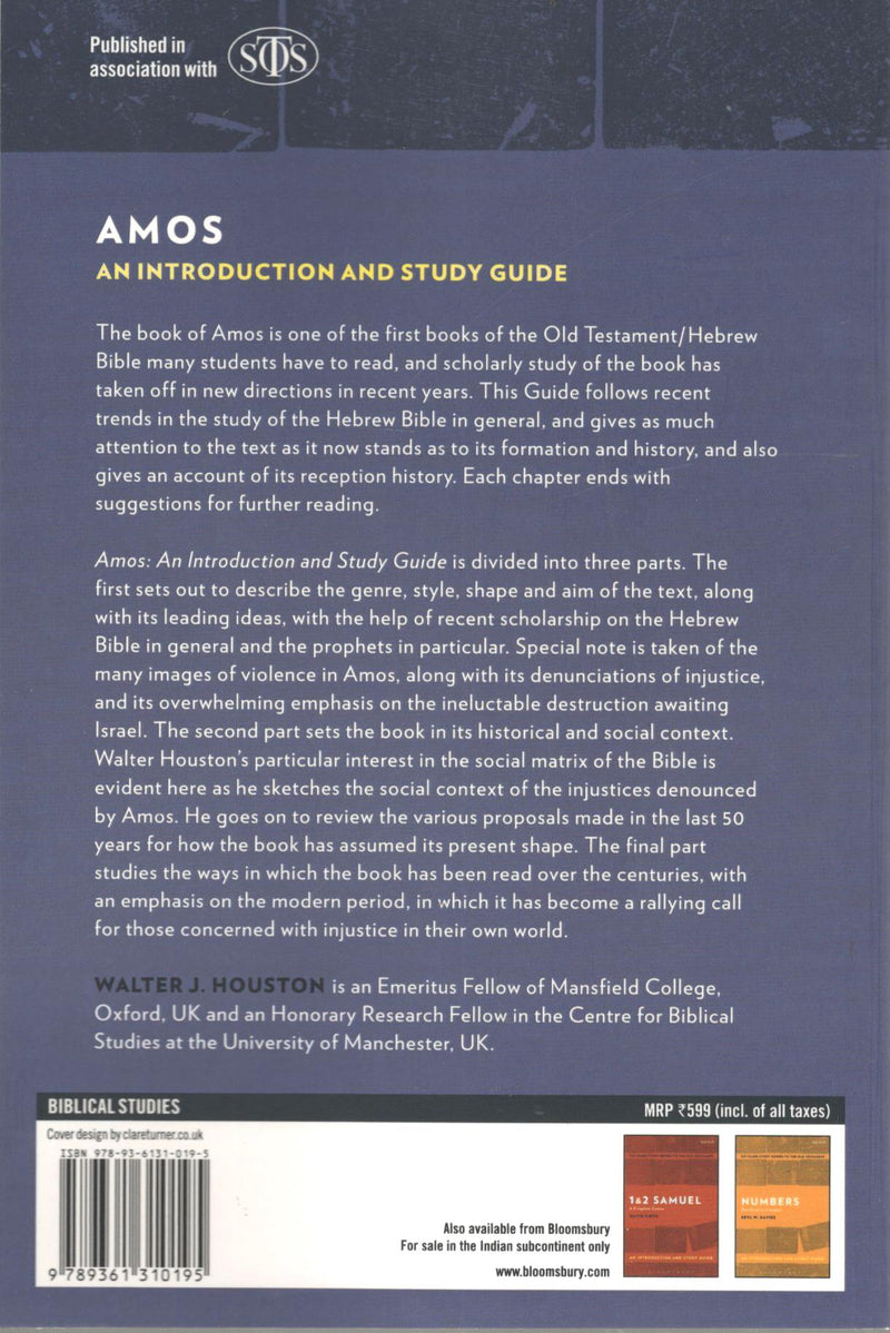 Amos (T&T Clark’s Study Guides to the New Testament)