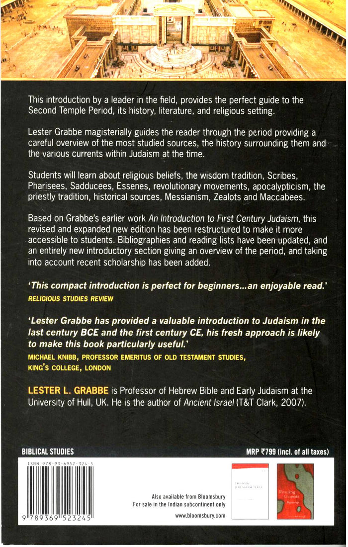 An Introduction to Second Temple Judaism