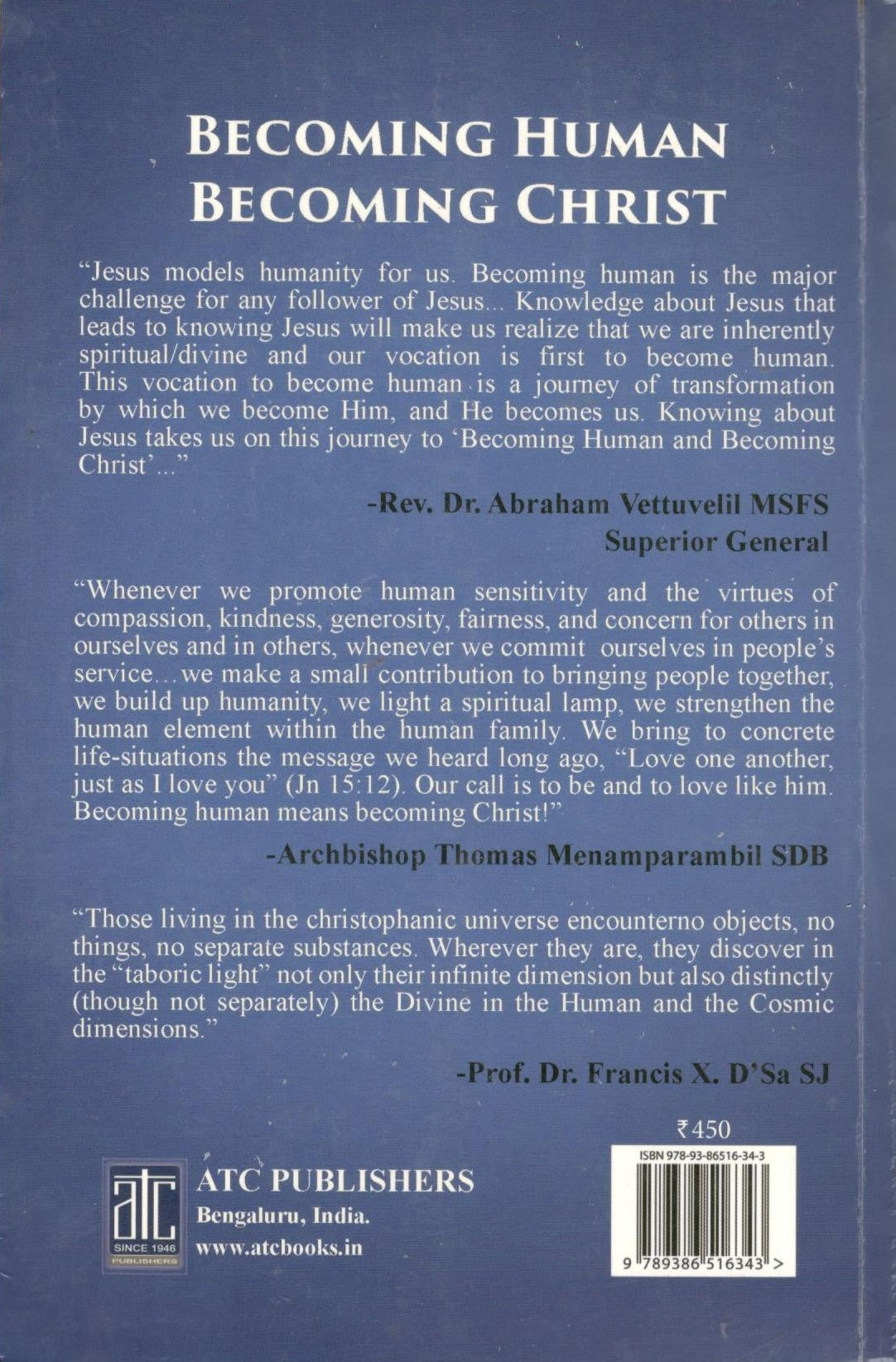 Becoming Human Becoming Christ