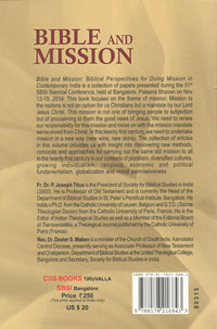 Bible and Mission
