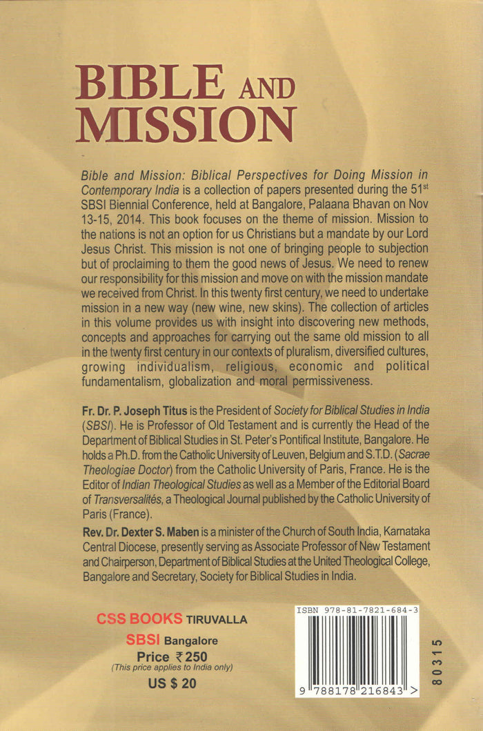Bible and Mission