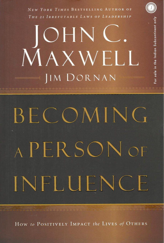 Becoming A Person Of Influence
