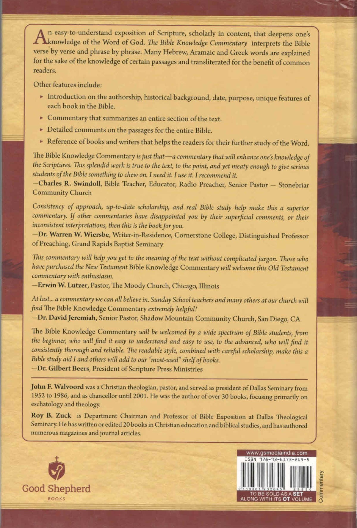 The Bible Knowledge Commentary -  2 Volume Set