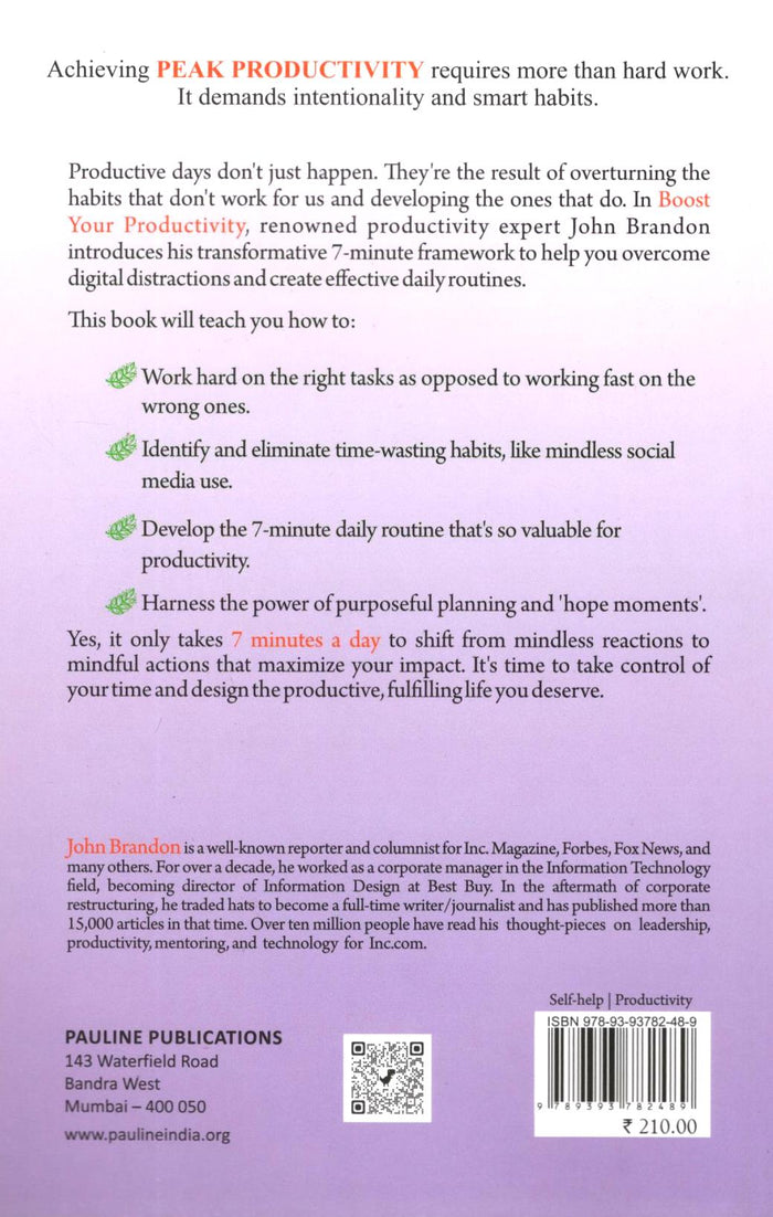 Boost Your Productivity