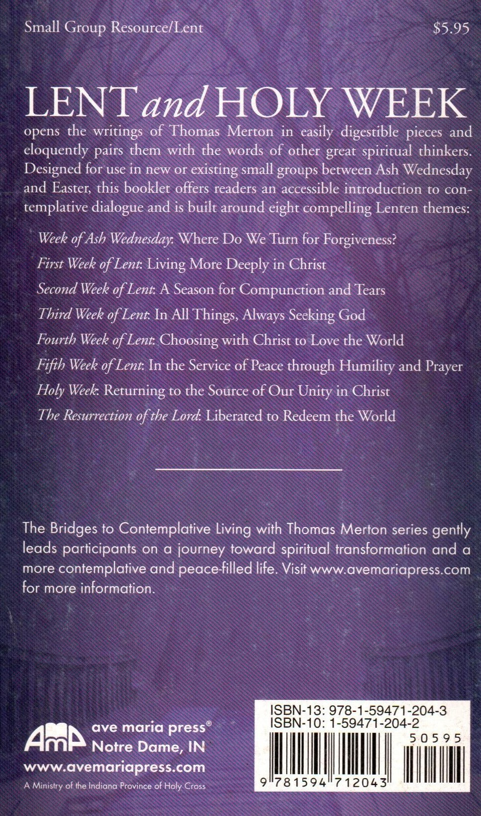 Bridges to Contemplative Living with Thomas Merton