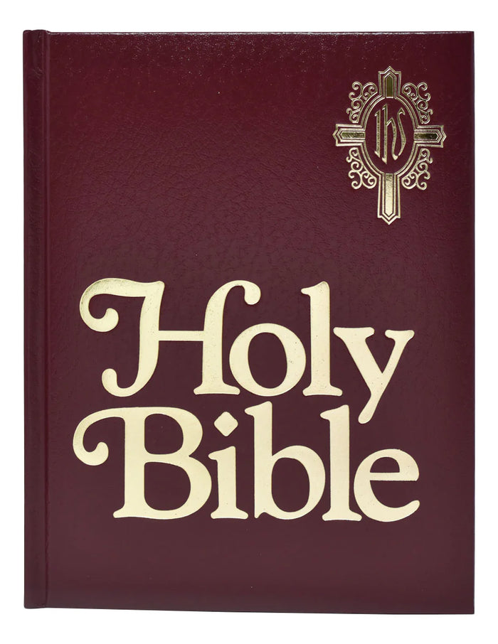 New Catholic Bible Family Edition (Burgundy)