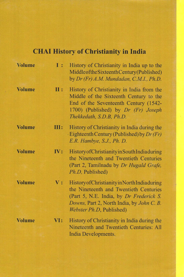 History of Christianity in India (Vol. 1)