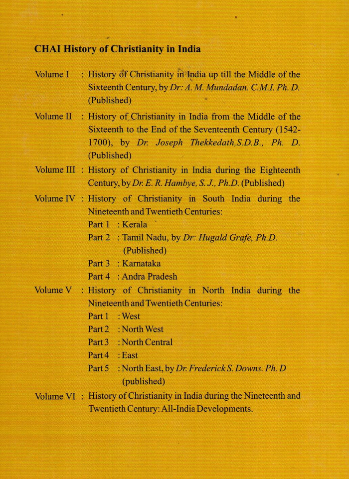 History of Christianity in India (Vol. V, Part 2)