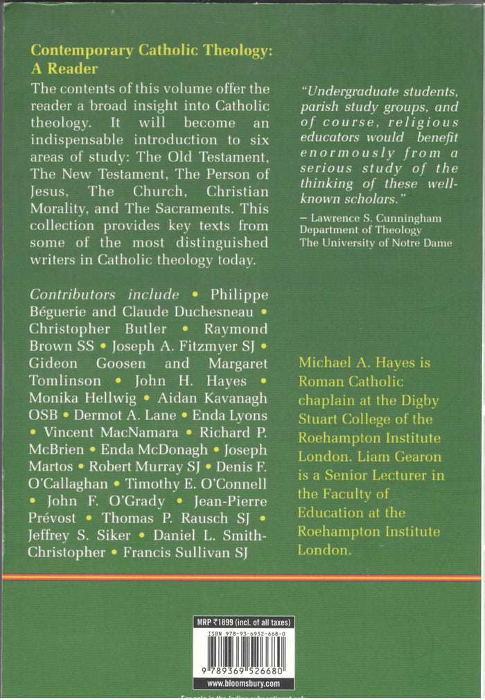 Contemporary Catholic Theology