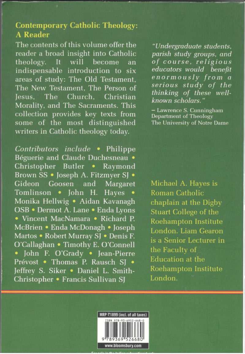 Contemporary Catholic Theology