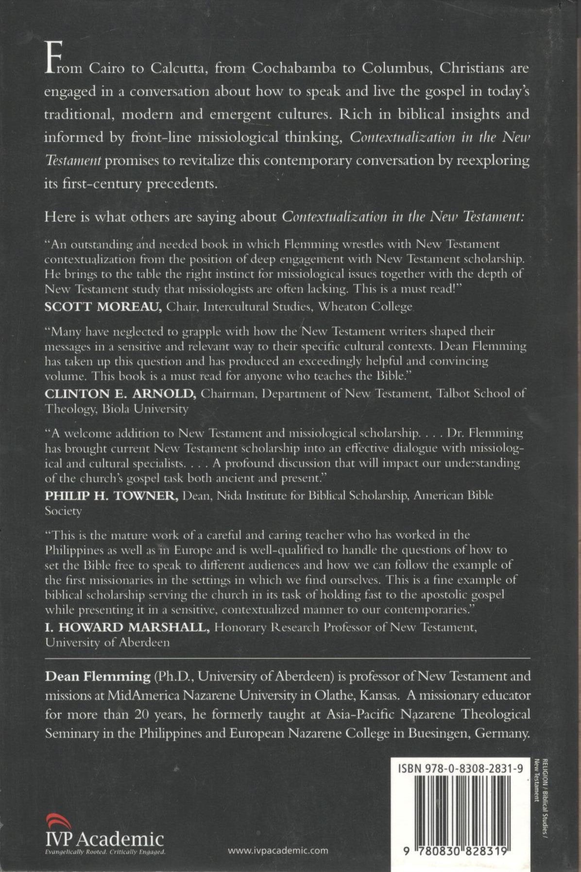 Contextualization in the New Testament