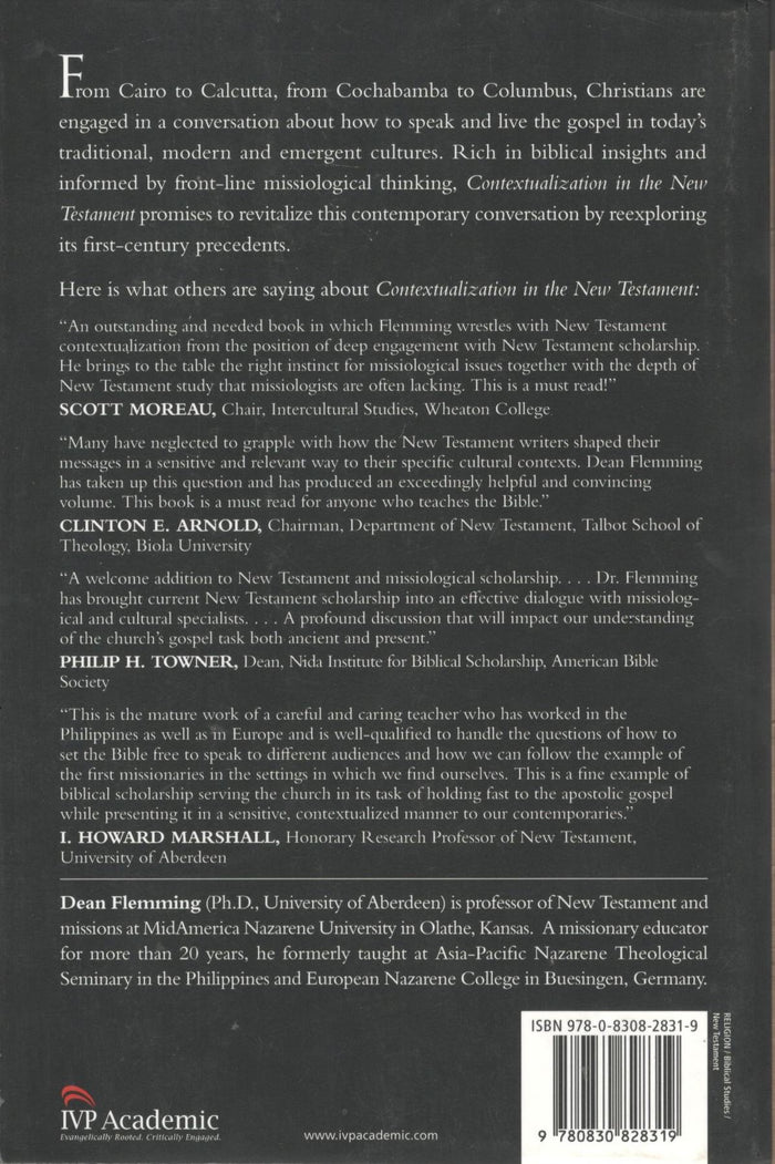 Contextualization in the New Testament