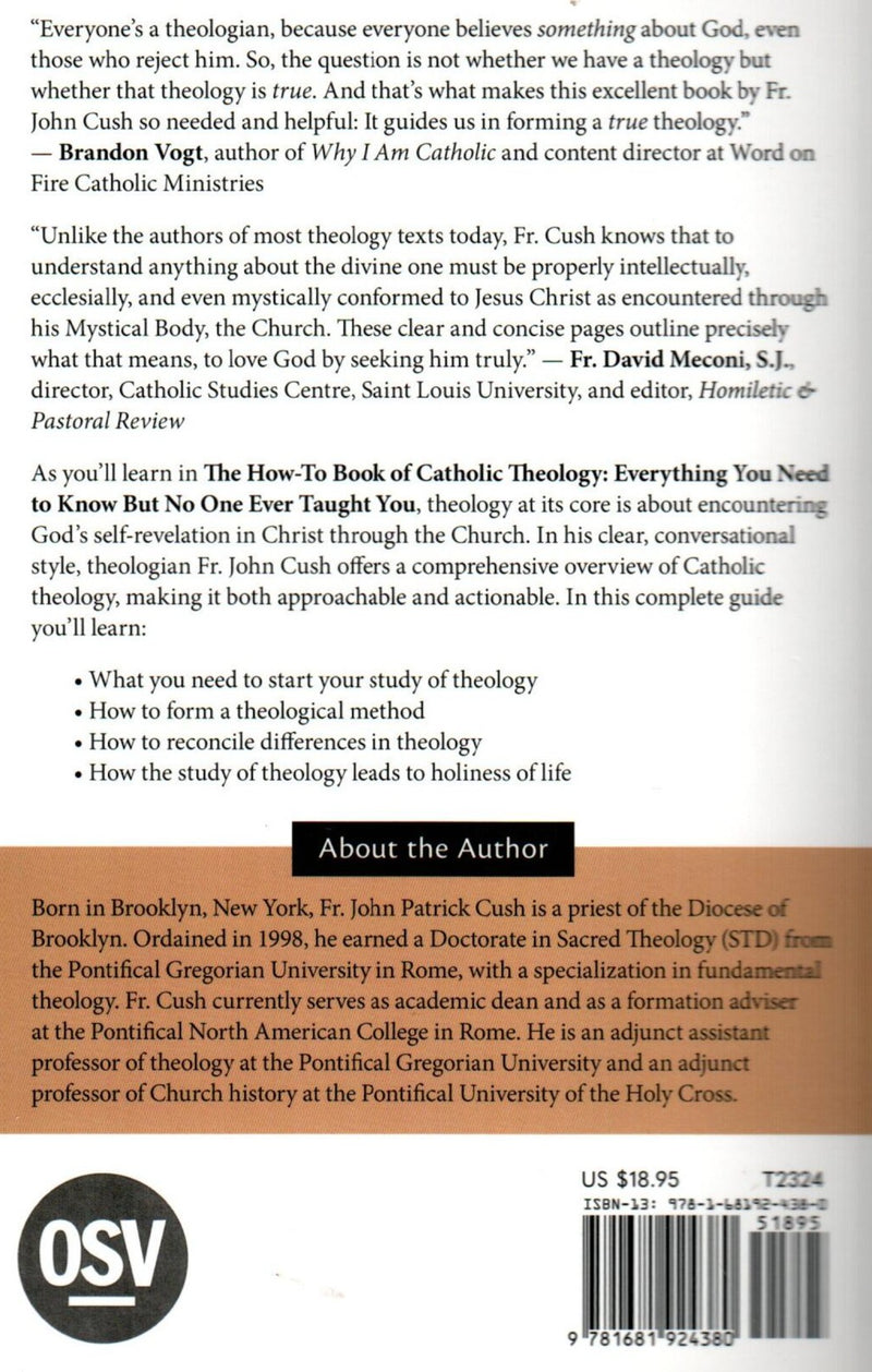 The How-To Book of Catholic Theology