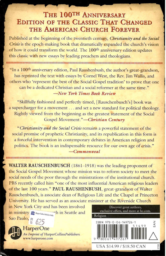 Christianity and the Social Crisis in the 21st Century