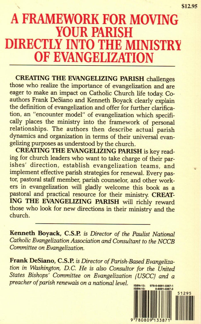 Creating the Evangelizing Parish