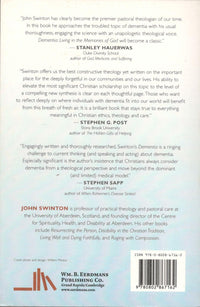Dementia: Living in the Memories of God