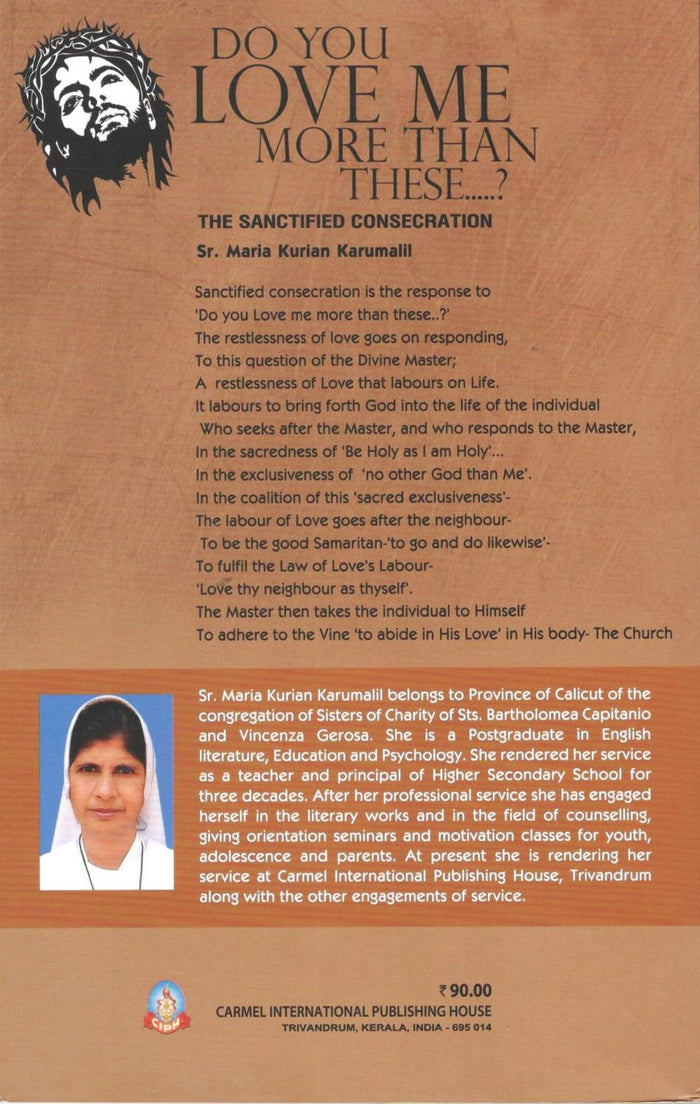 Do You Love Me More Than These.....?