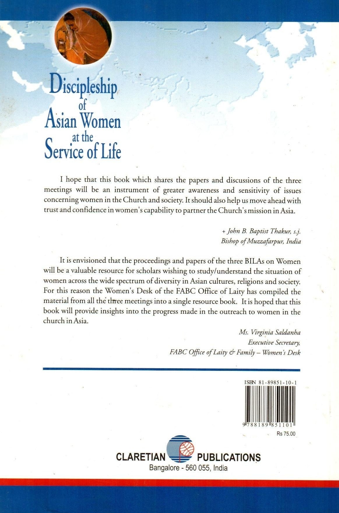 Discipleship of Asian Women at the Service of Life