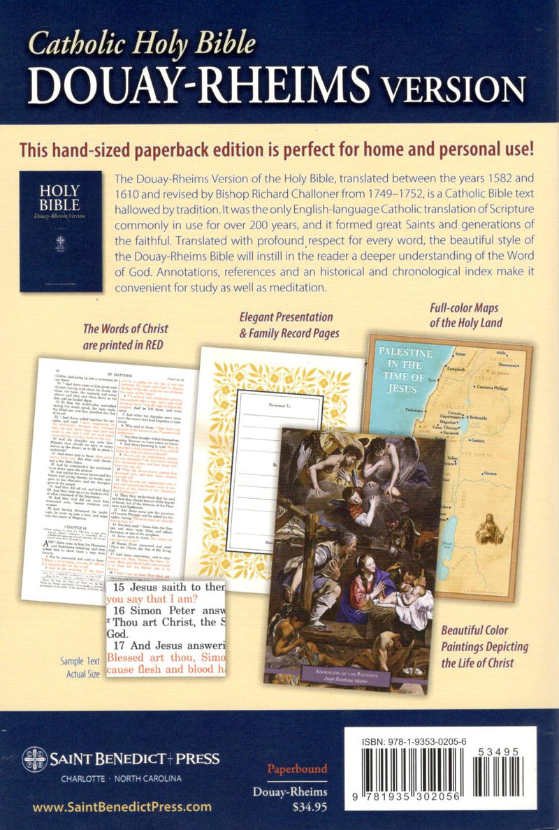 Douay Rheims Version Douay-Rheims Bible – St Pauls India