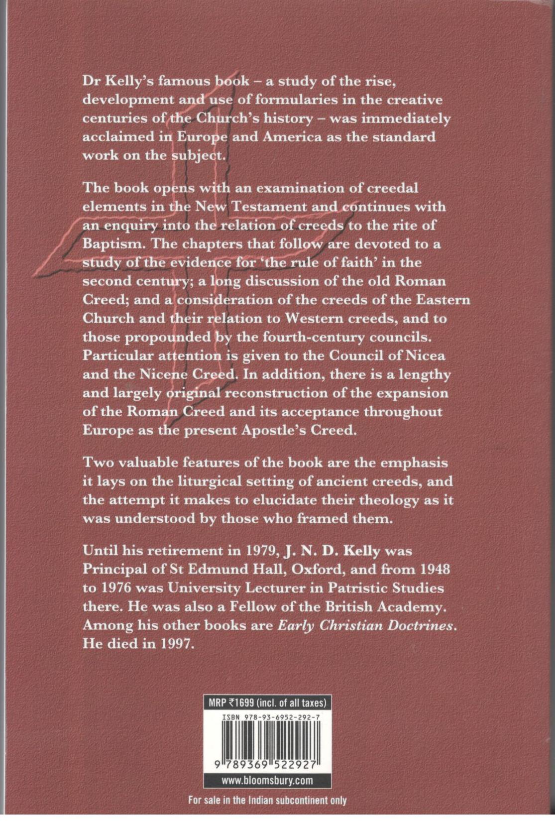 Early Christian Creeds