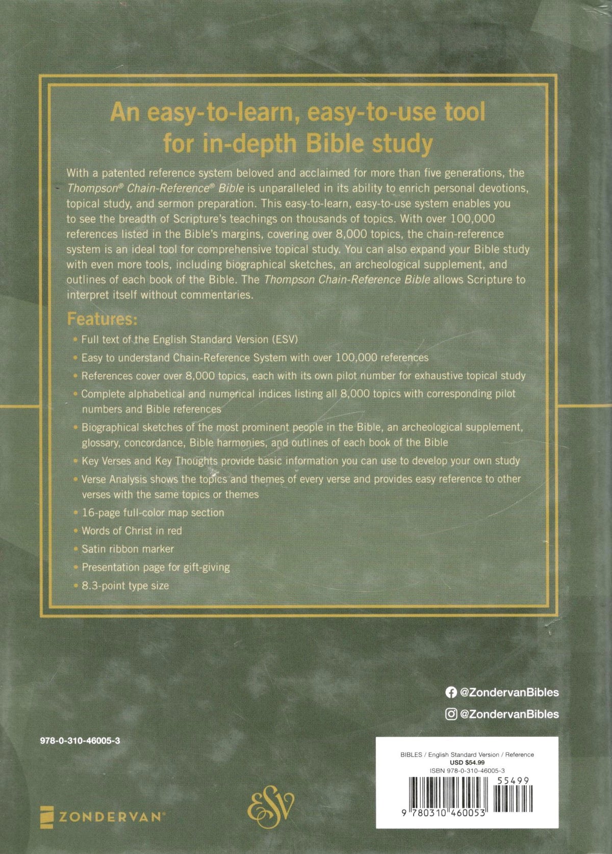 ESV - Thompson Chain Reference Bible