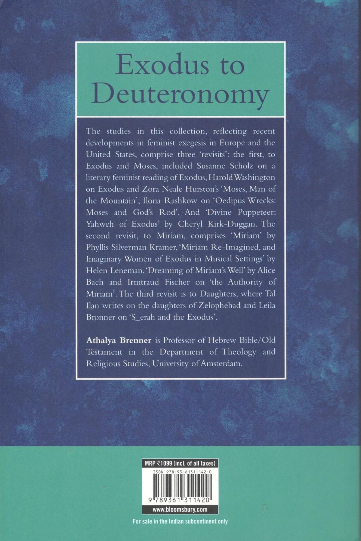 A Feminist Companion to Exodus to Deuteronomy