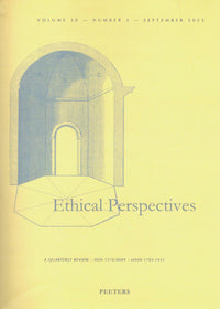 Ethical Perspectives | Vol. 30 No. 3 | September 2023