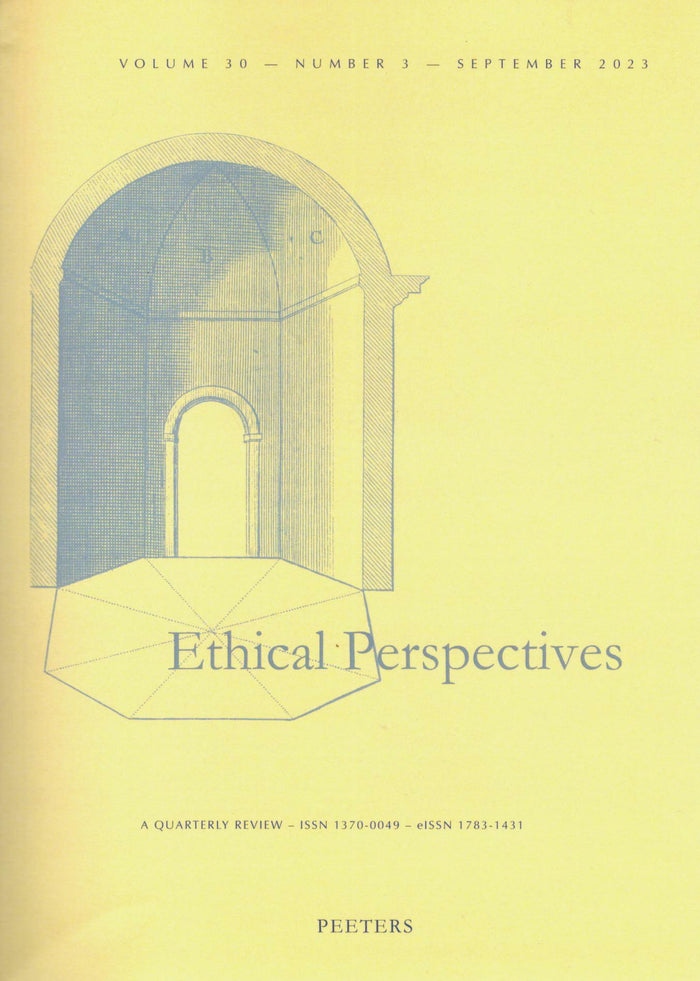 Ethical Perspectives | Vol. 30 No. 3 | September 2023