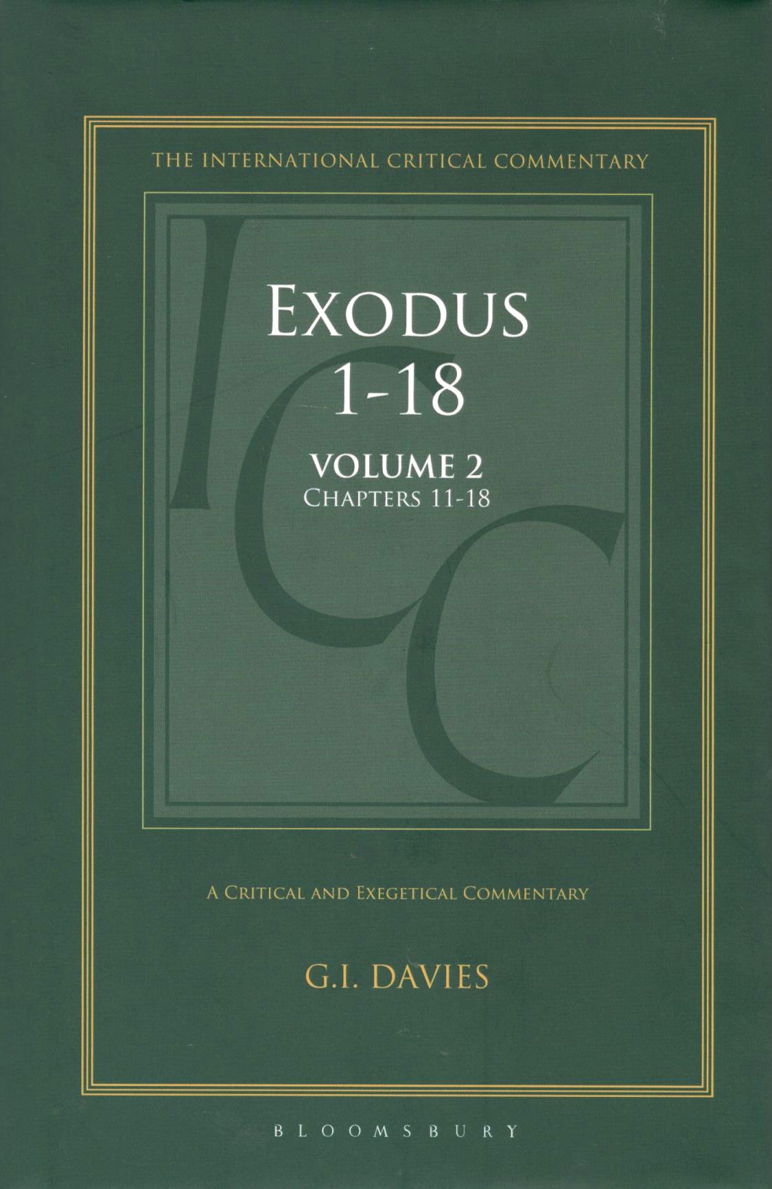 ICC - Exodus 1-18  Chapters 11-18 (Vol. 2)