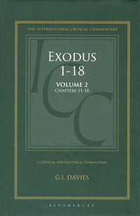 ICC - Exodus 1-18  Chapters 11-18 (Vol. 2)