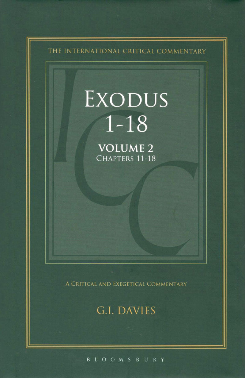 ICC - Exodus 1-18  Chapters 11-18 (Vol. 2)