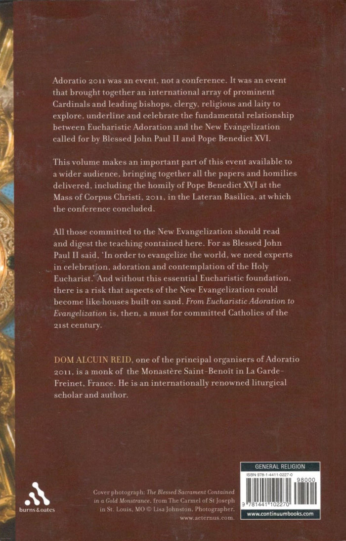 From Eucharistic Adoration to Evangelization