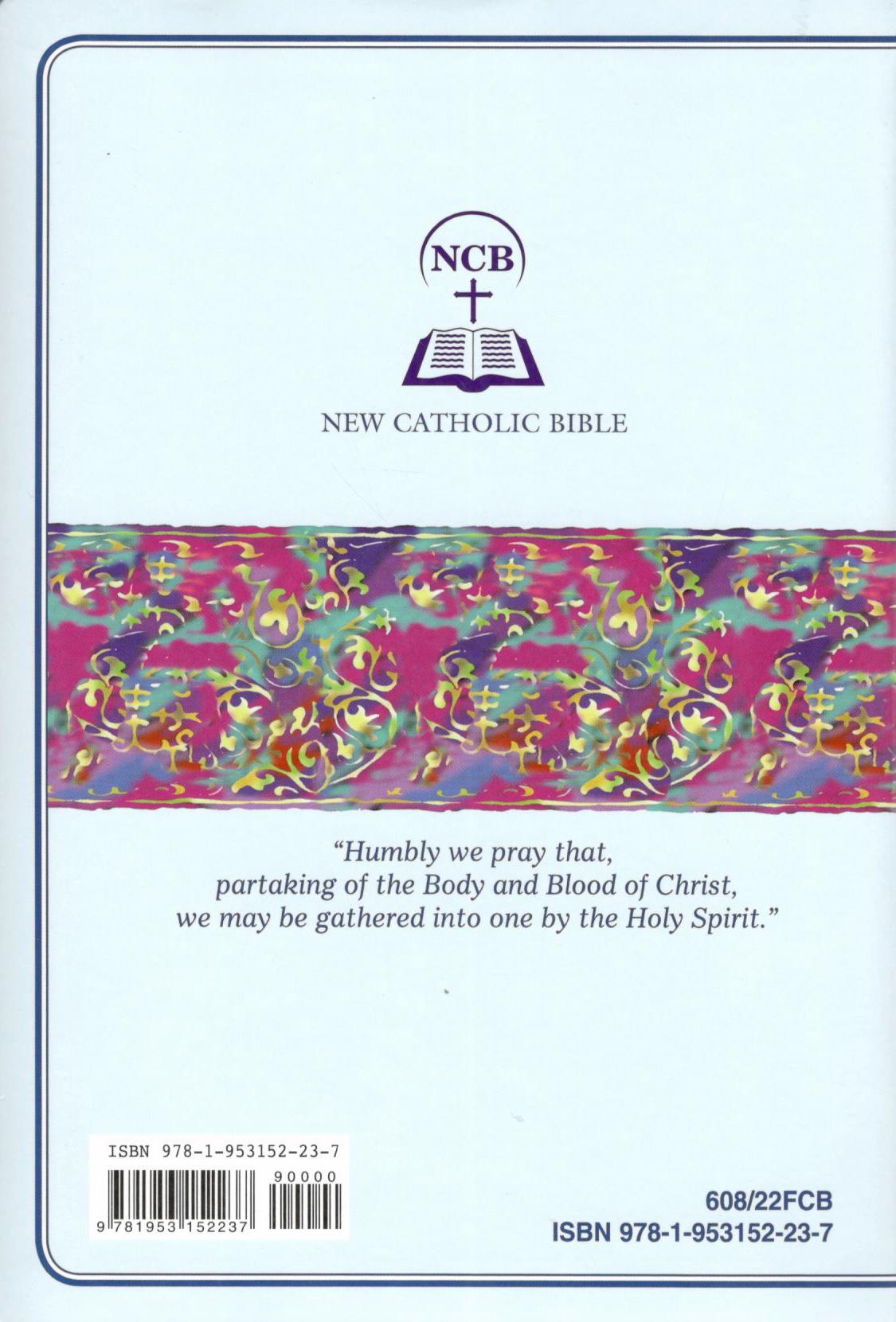 Joseph NCB First Communion Bible for Boy
