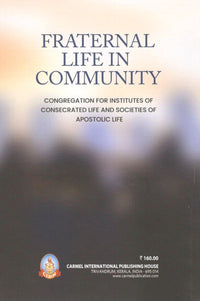 Fraternal Life in Community