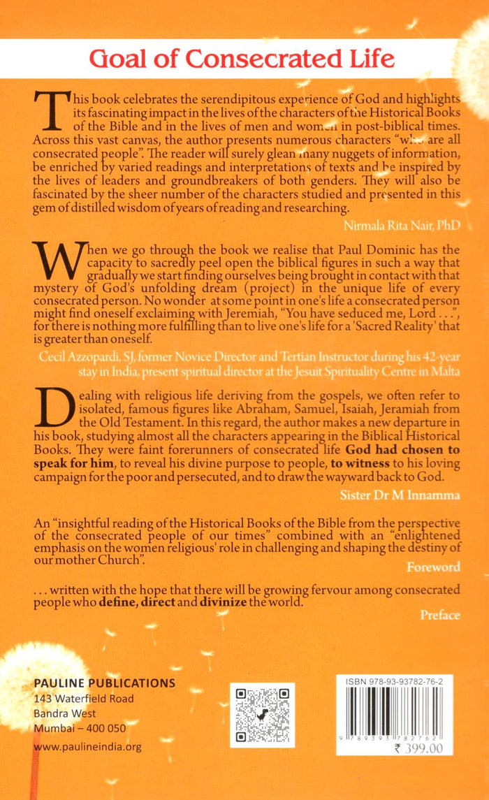 Goal of Consecrated Life