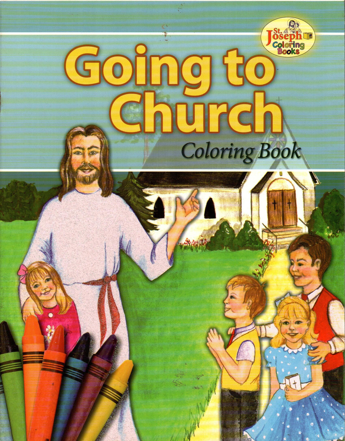 Going To Church Coloring Book