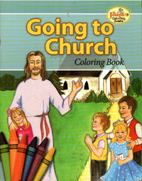 Going To Church Coloring Book