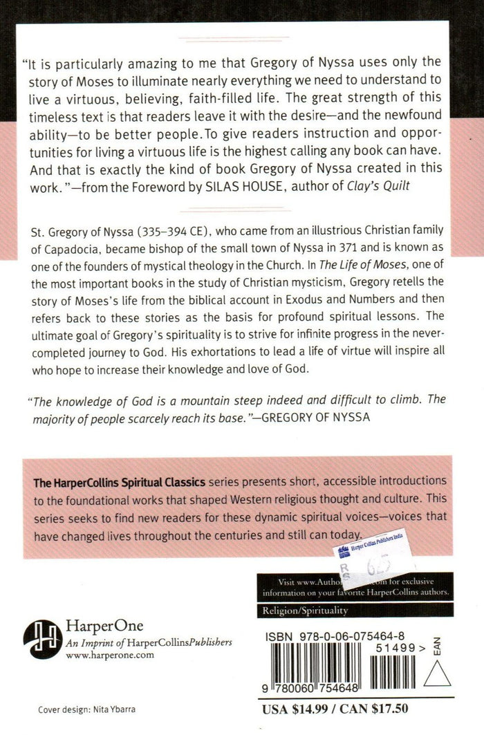 Gregory of Nyssa The Life of Moses